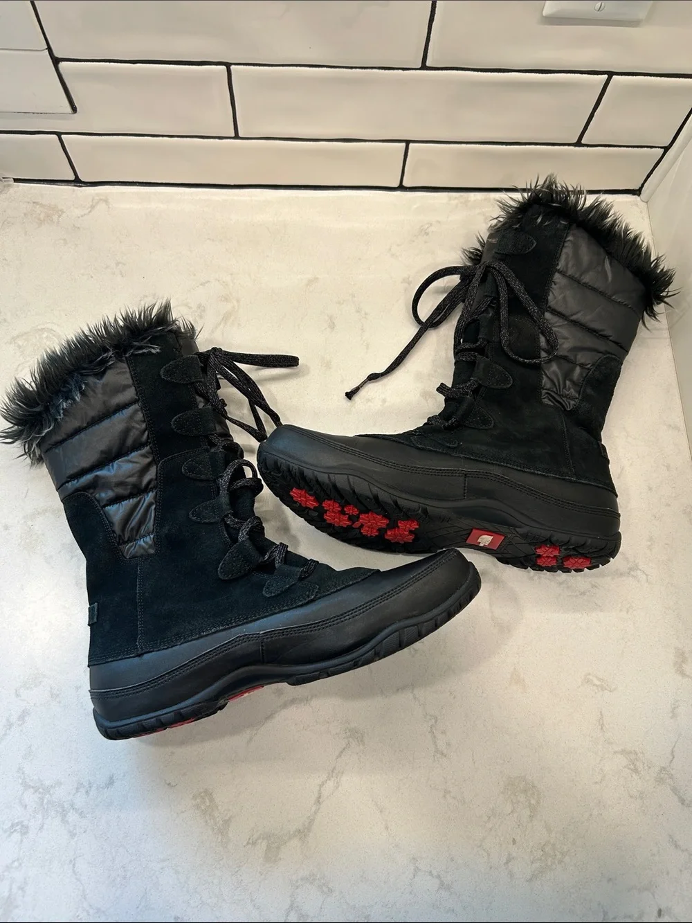 The North Face Nuptse Purna Boots size 9.5